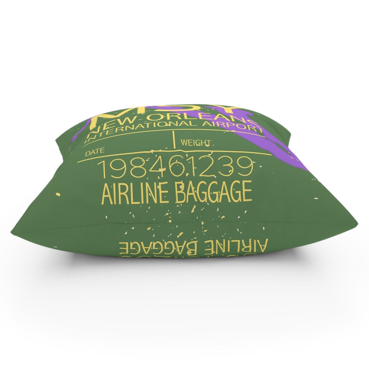 Airport Code (MSY) Broadcloth Pillow