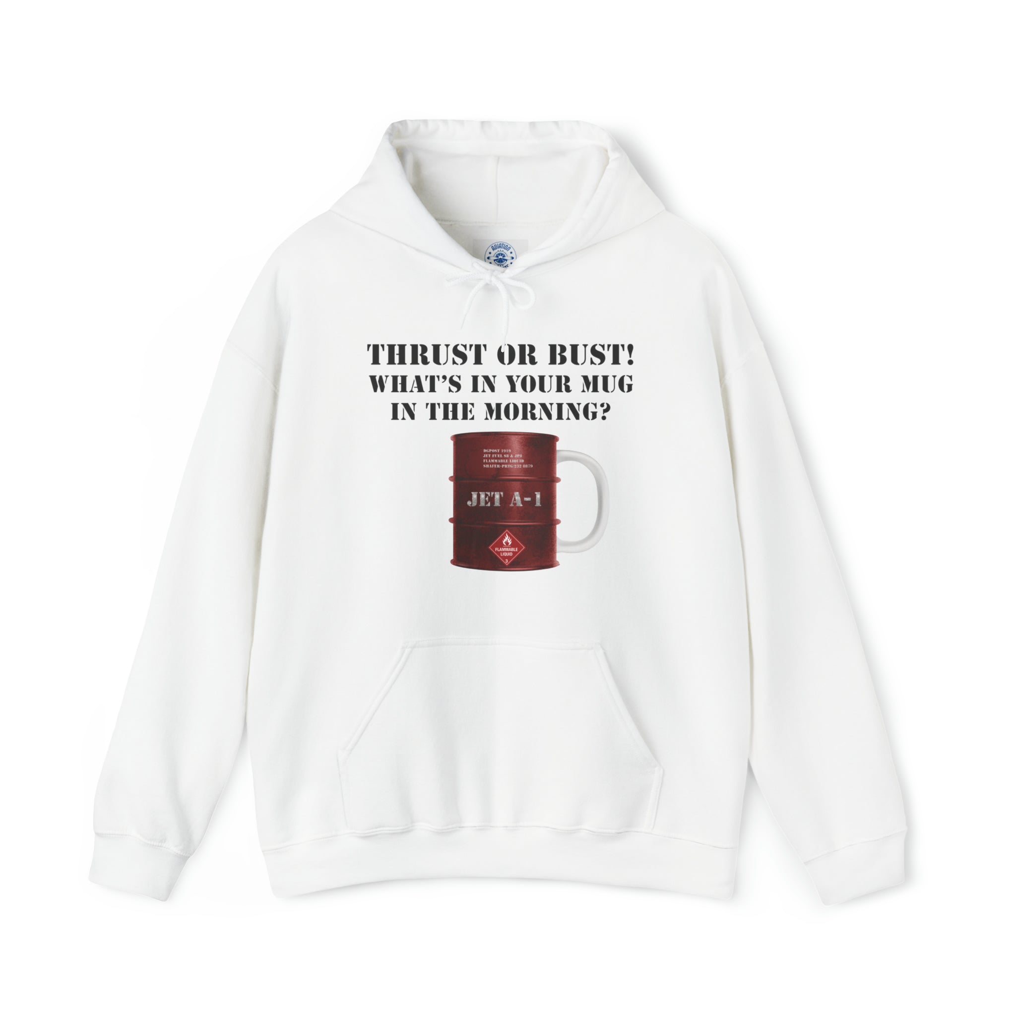 Jet Fuel Coffee Mug Unisex Heavy Blend™ Hooded Sweatshirt