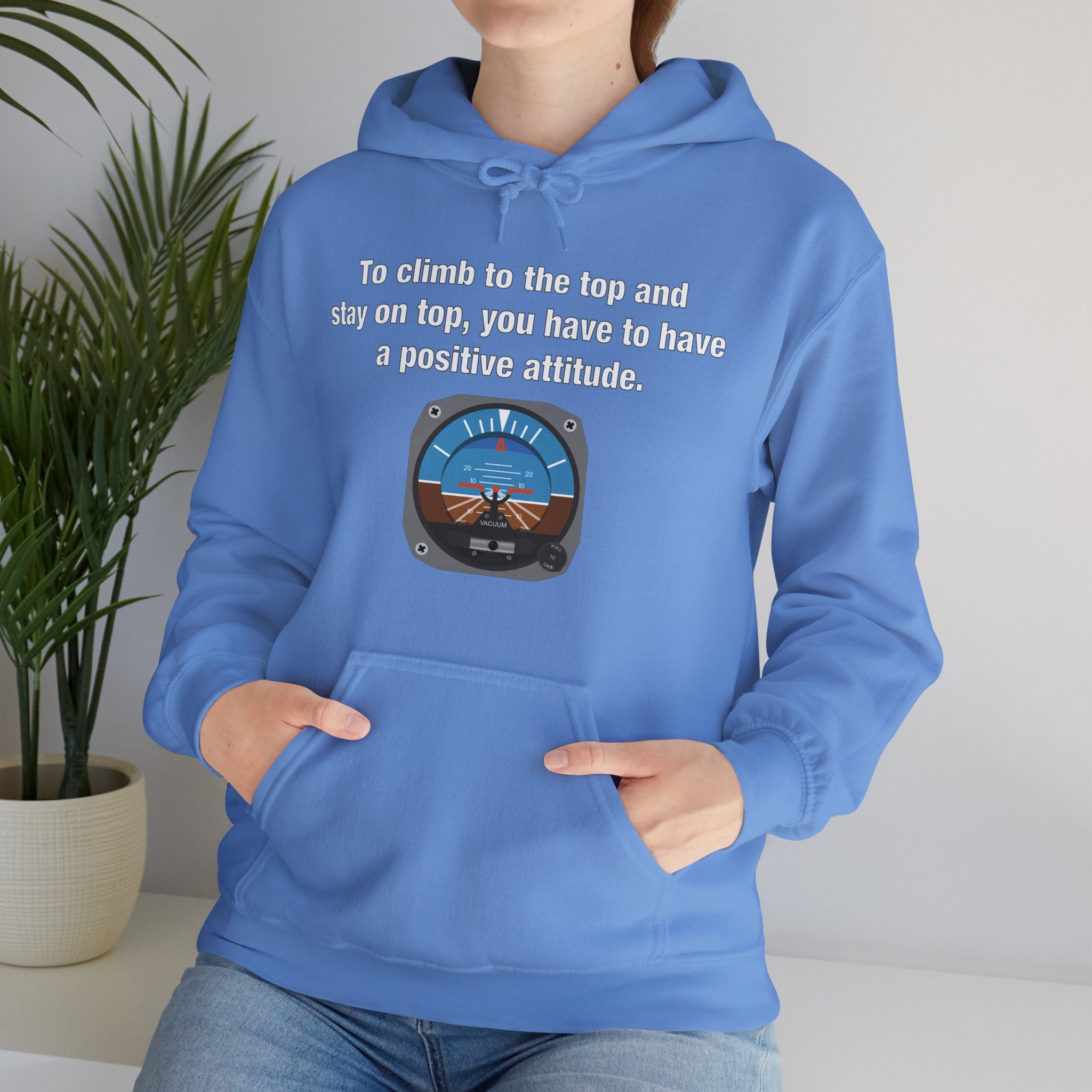 Positive Attitude Unisex Heavy Blend™ Hooded Sweatshirt