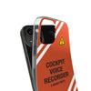 Cockpit Voice Recorder Soft Phone Case