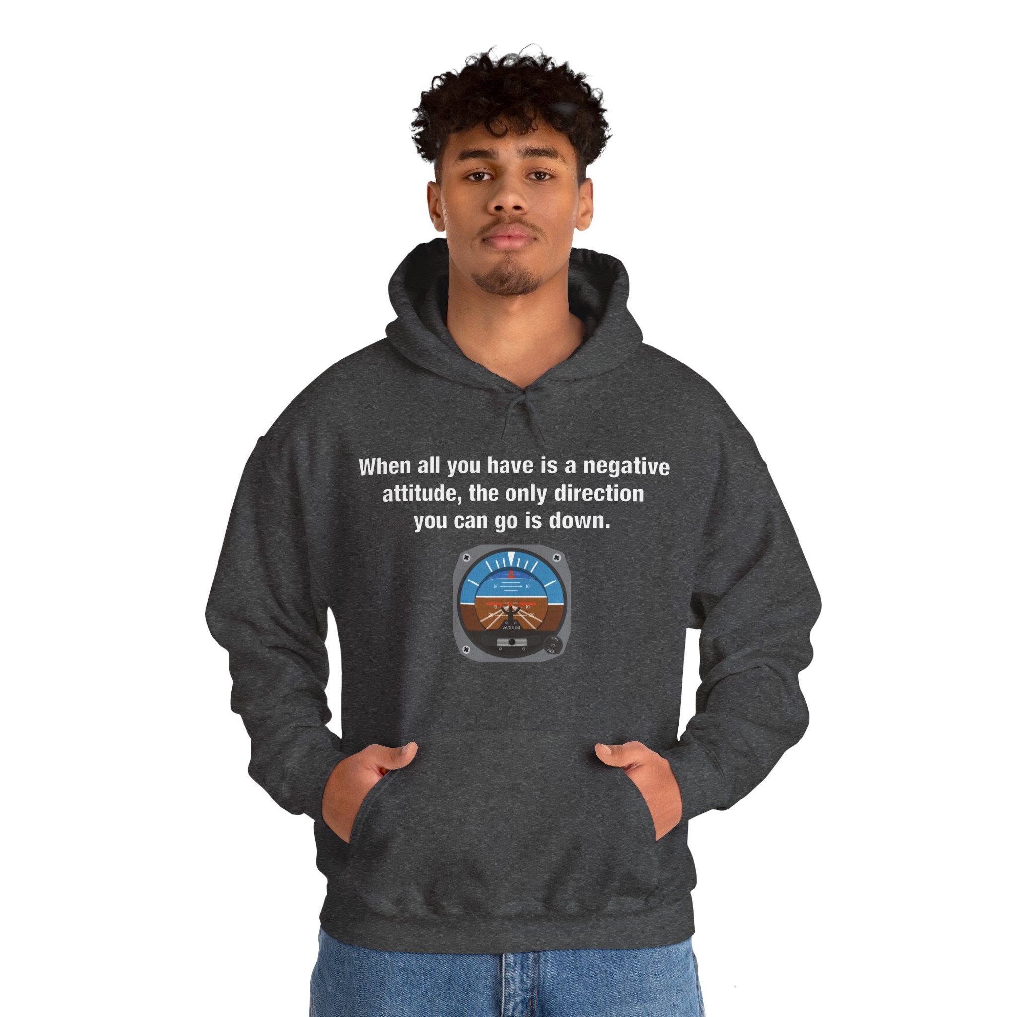 Negative Attitude Unisex Heavy Blend™ Hooded Sweatshirt