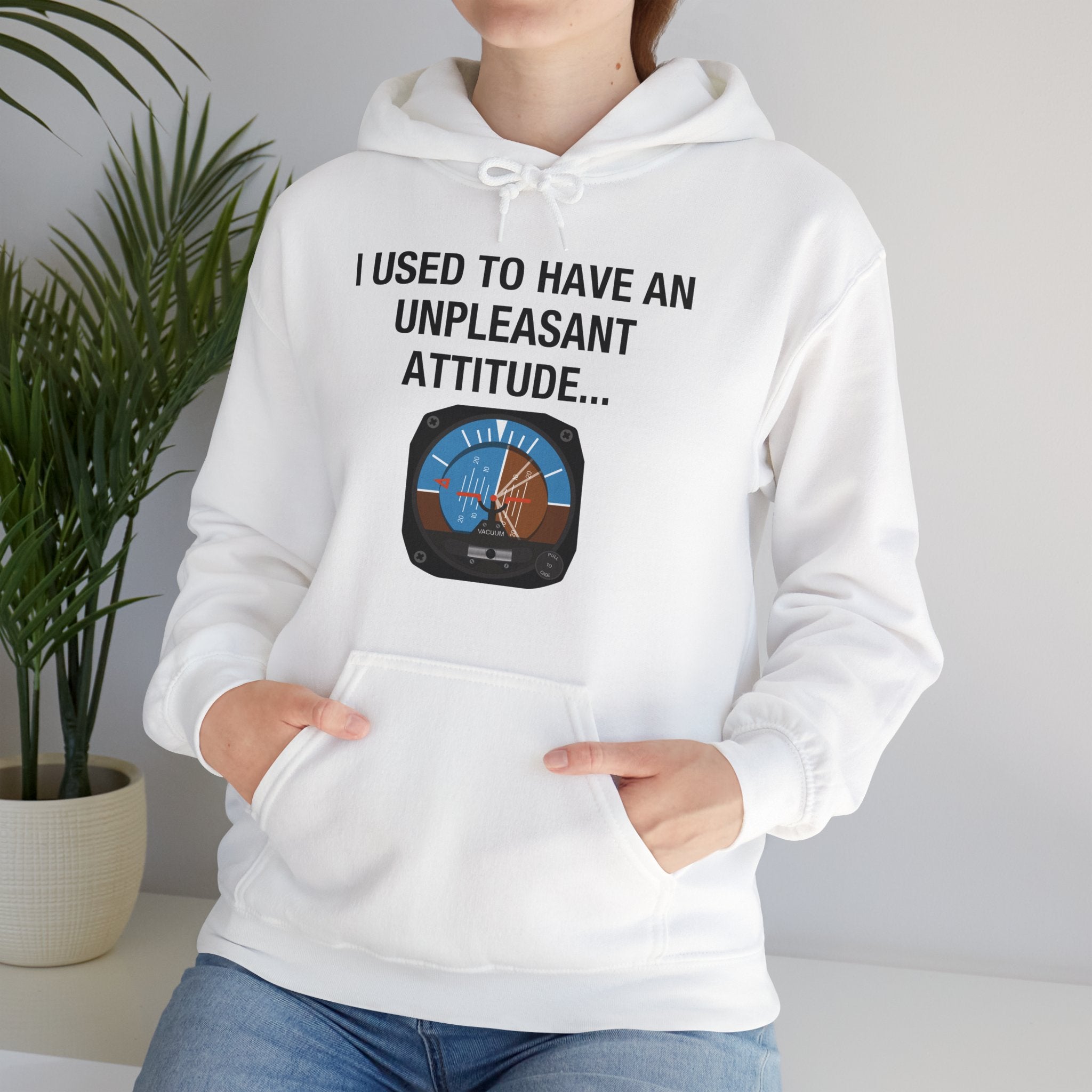 Unpleasant Attitude Unisex Heavy Blend™ Hooded Sweatshirt