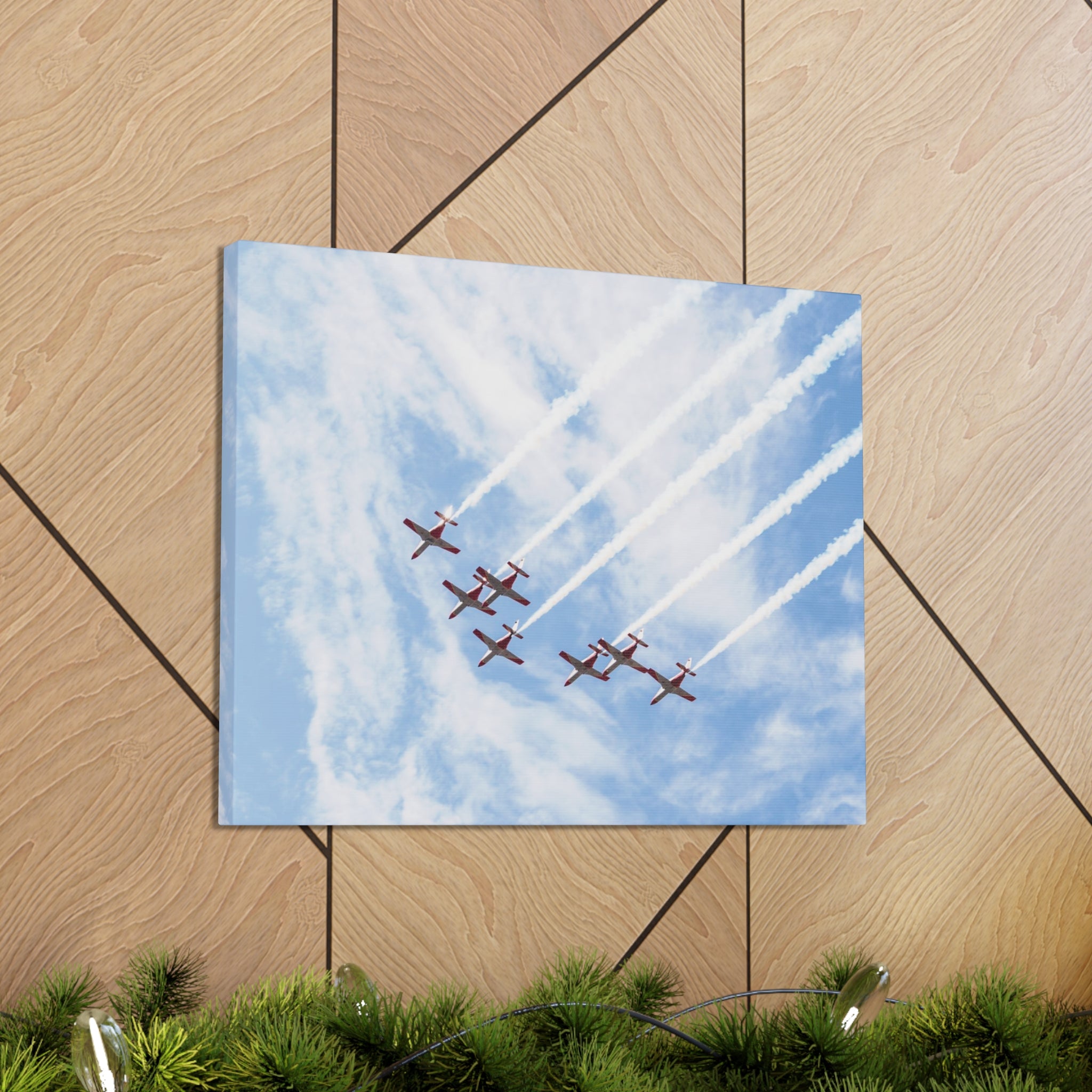 Formation Flight Canvas Gallery Wrap
