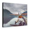 Float Plane on Mountain Lake Canvas Gallery Wrap