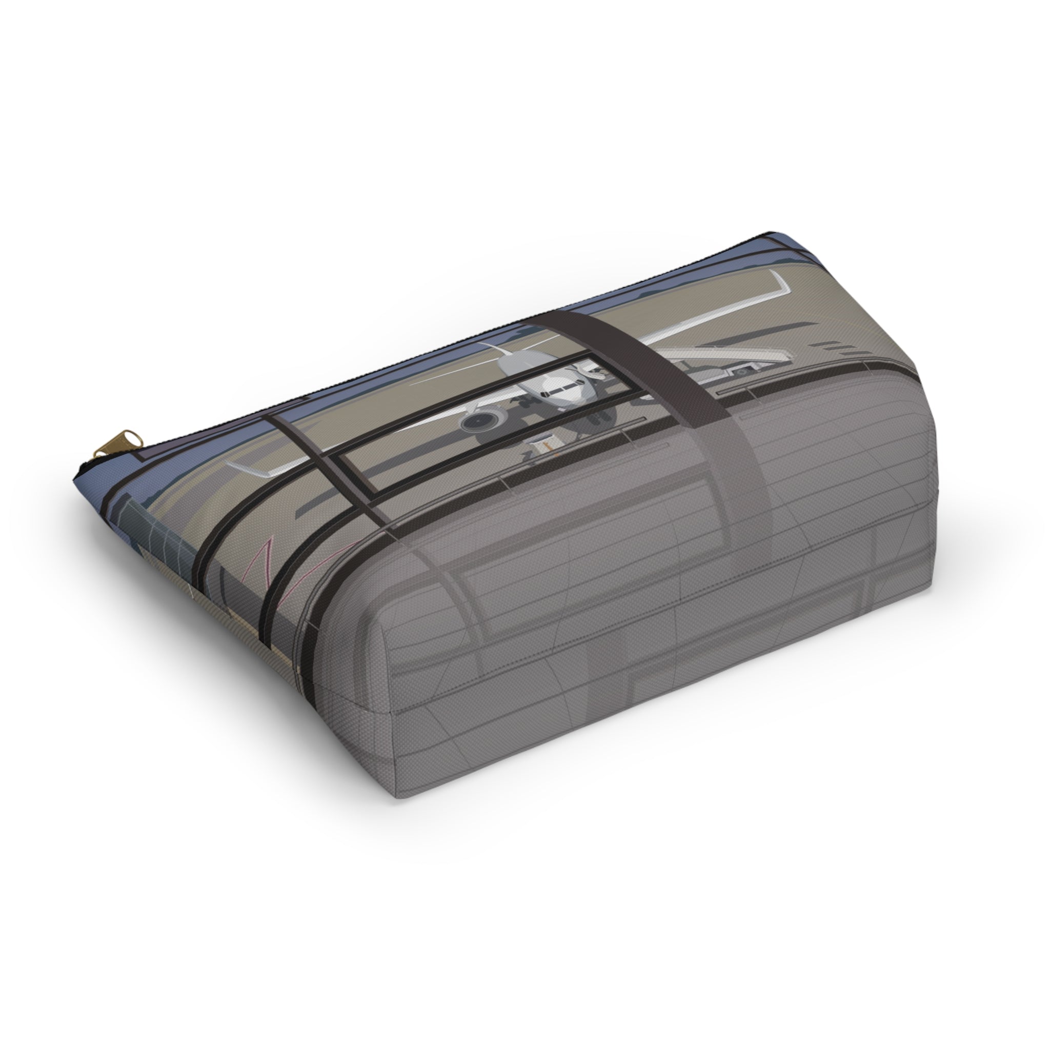 Airport Gate View T-Bottom Accessory Pouch