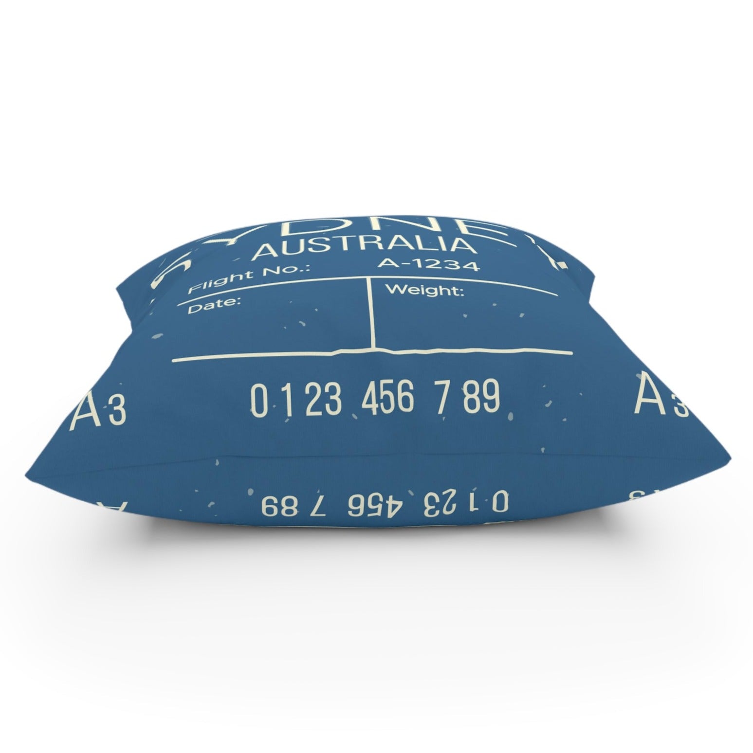 Airport Code (SYD) Broadcloth Pillow