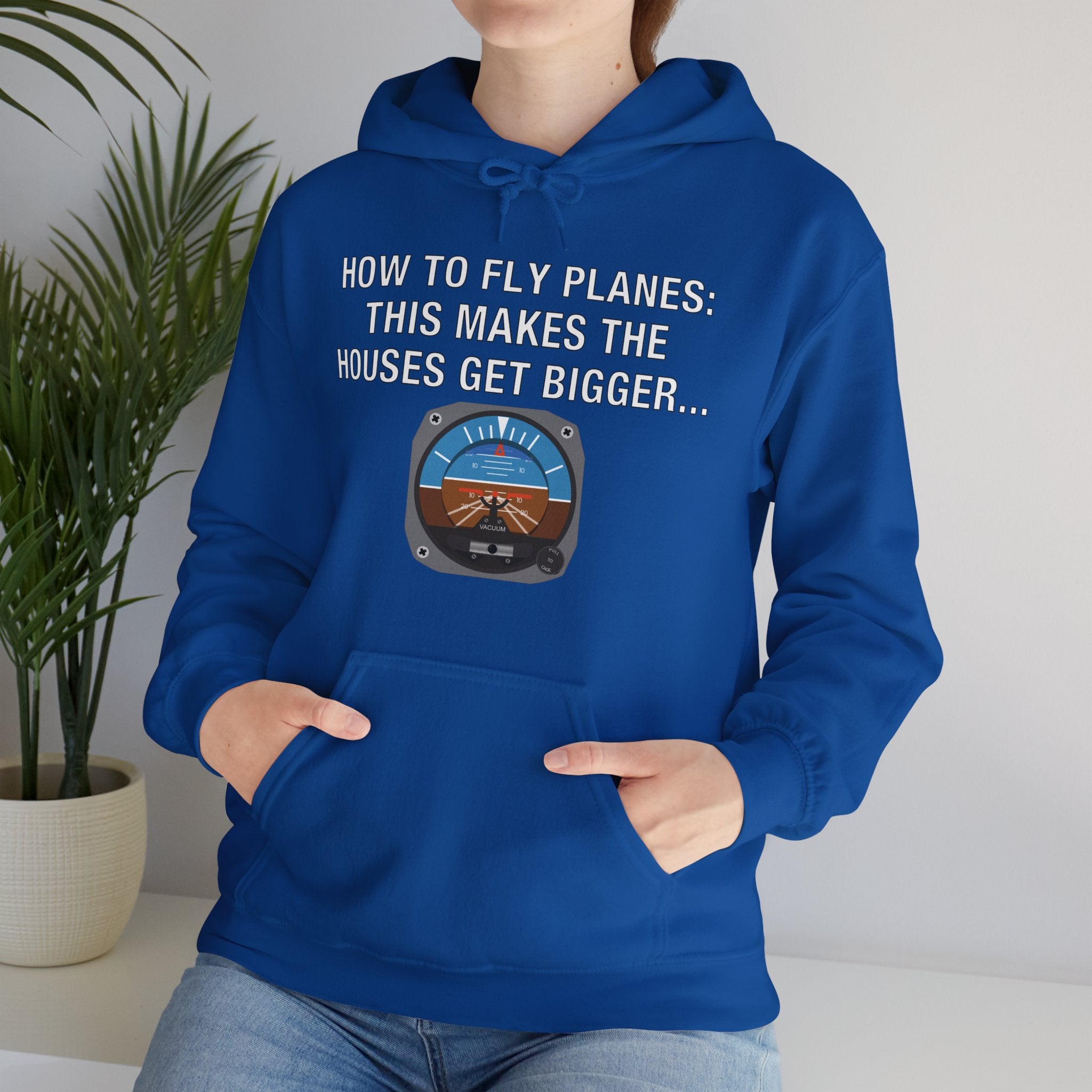 How to Fly Unisex Heavy Blend™ Hooded Sweatshirt