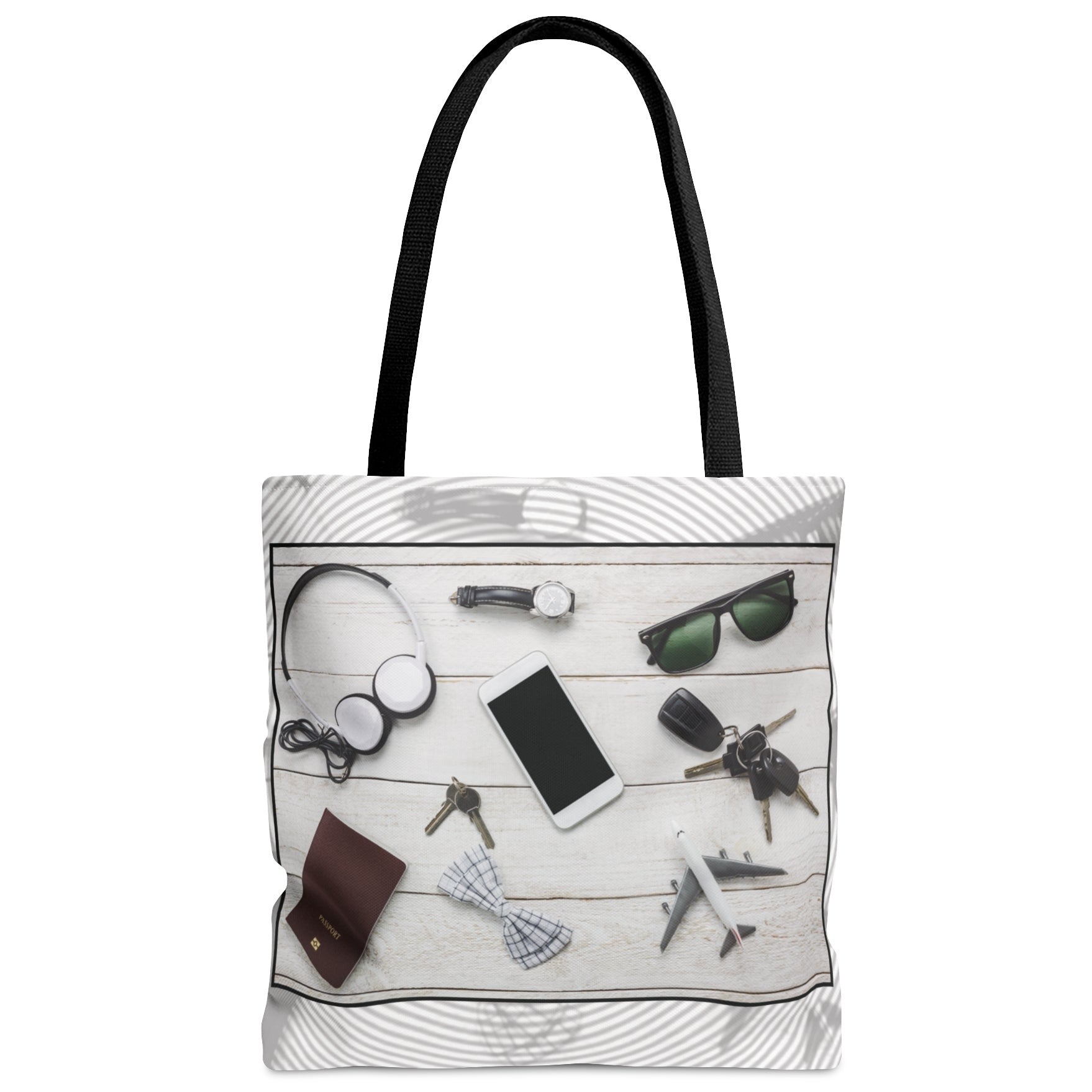 Travel Accessories Collage 1 Tote Bag