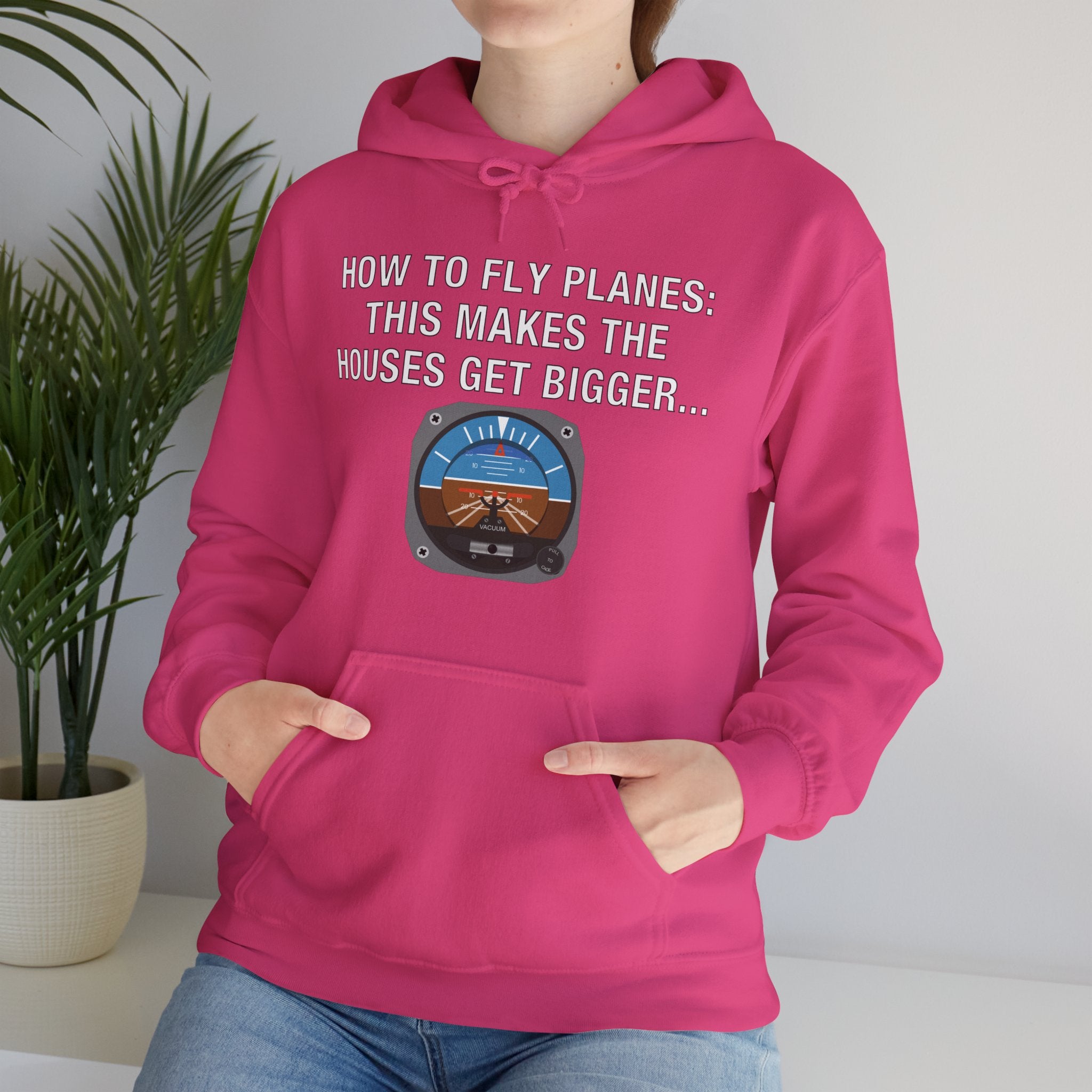 How to Fly Unisex Heavy Blend™ Hooded Sweatshirt