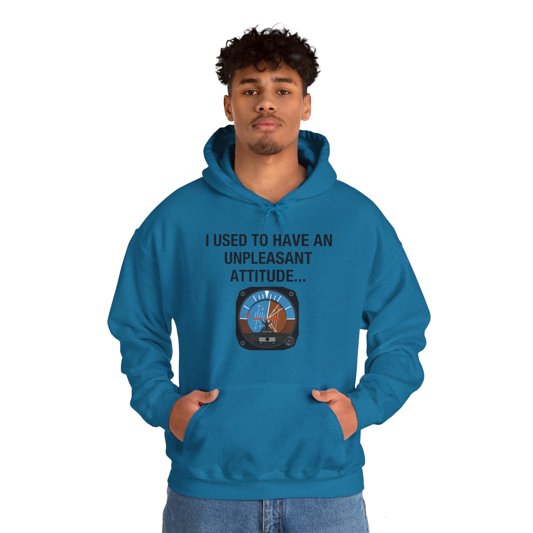 Unpleasant Attitude Unisex Heavy Blend™ Hooded Sweatshirt