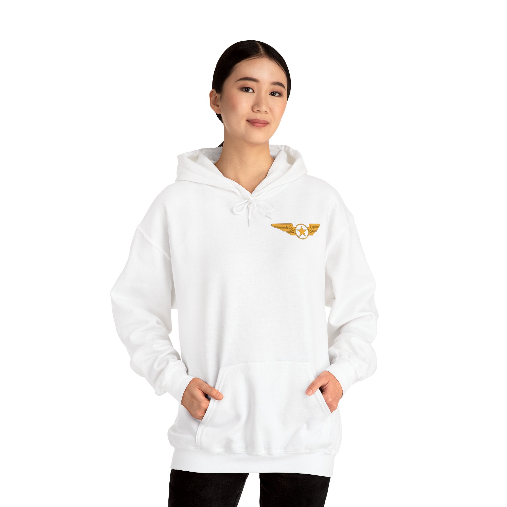 Jet Blast Area Unisex Heavy Blend™ Hooded Sweatshirt