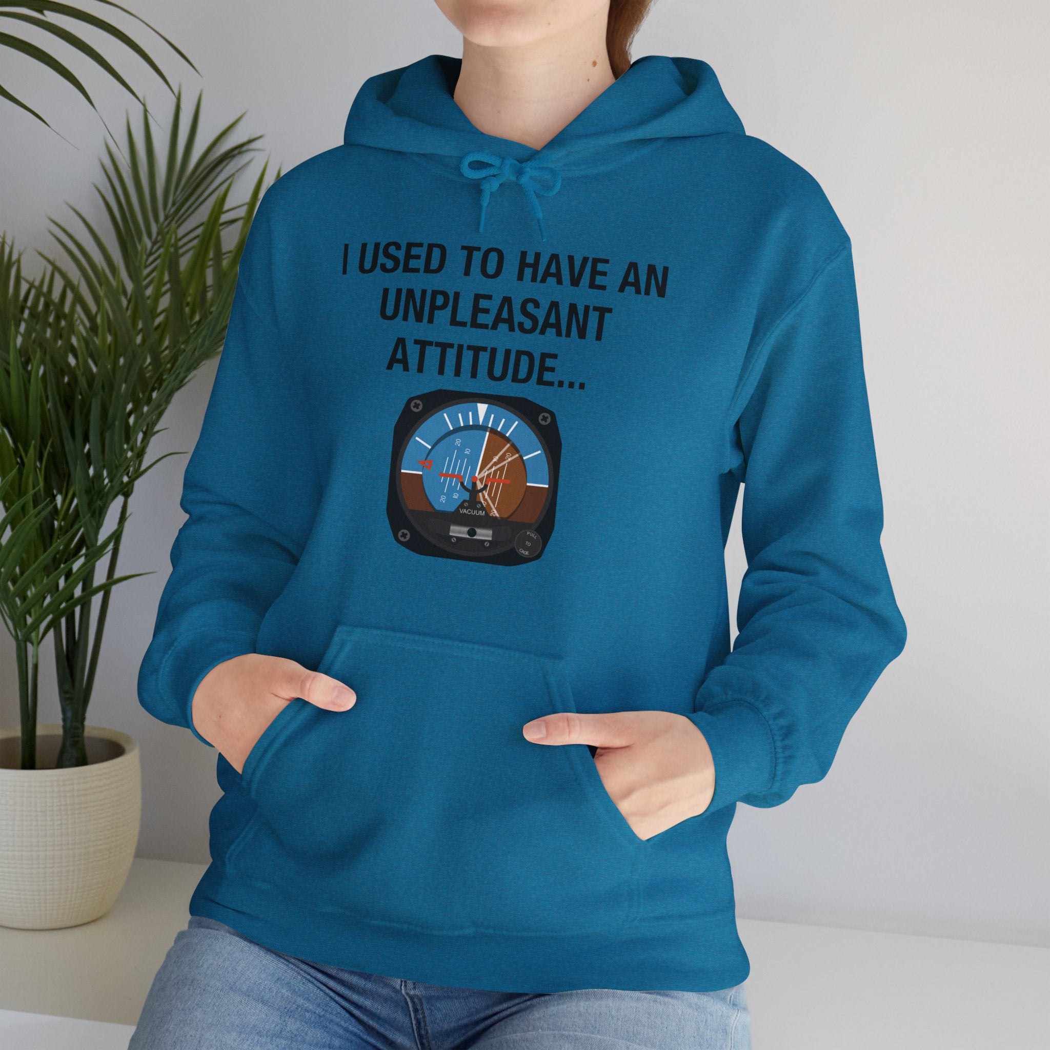 Unpleasant Attitude Unisex Heavy Blend™ Hooded Sweatshirt