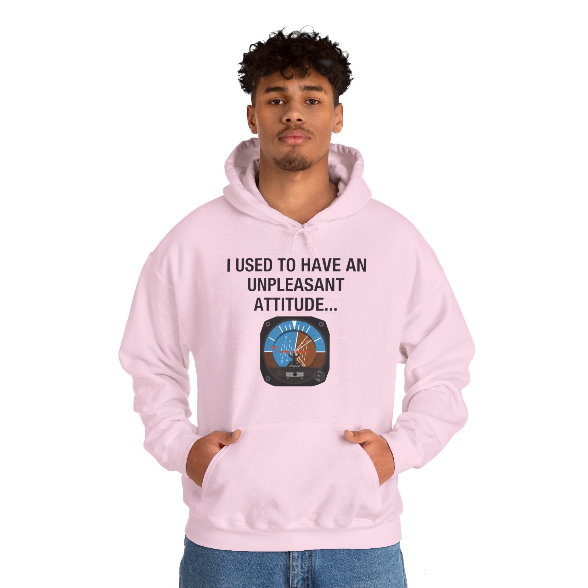 Unpleasant Attitude Unisex Heavy Blend™ Hooded Sweatshirt