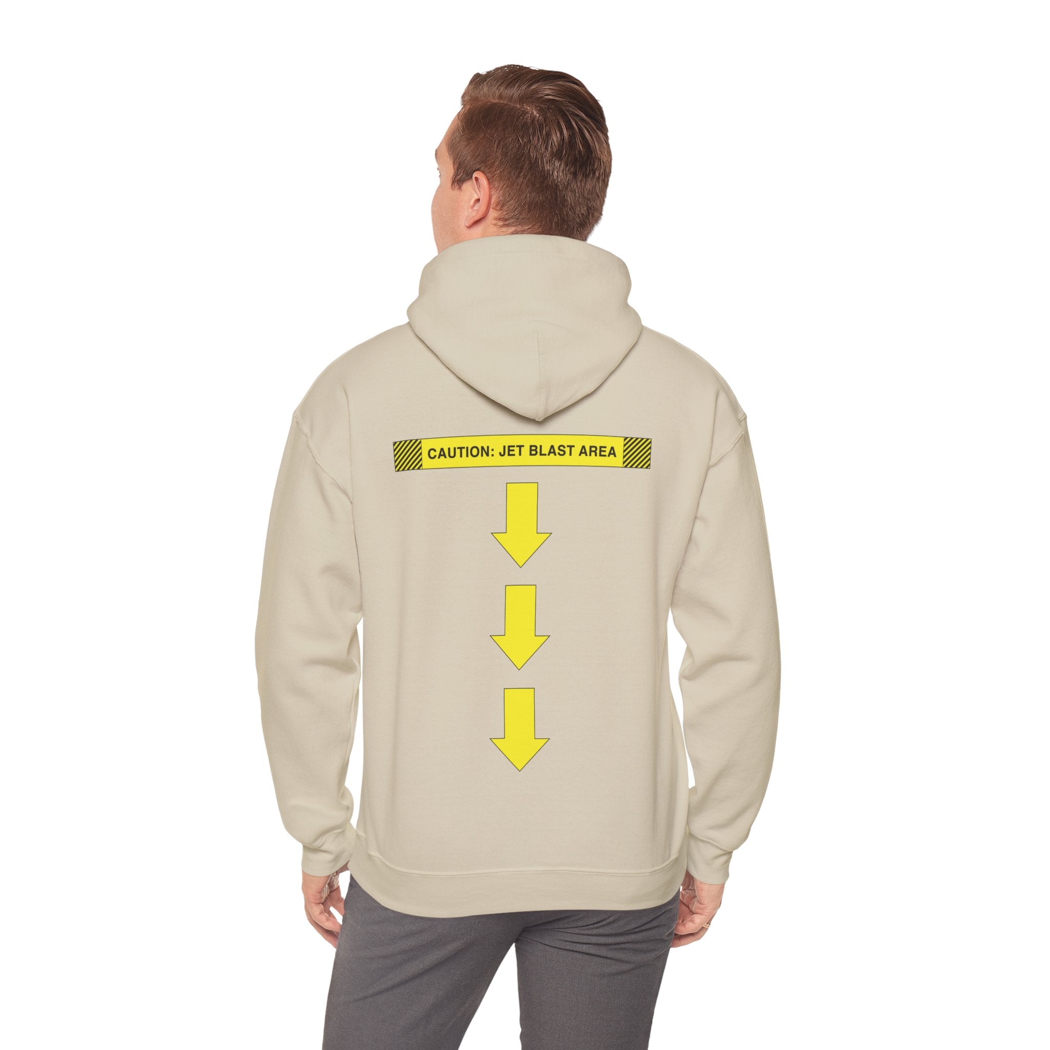 Jet Blast Area Unisex Heavy Blend™ Hooded Sweatshirt