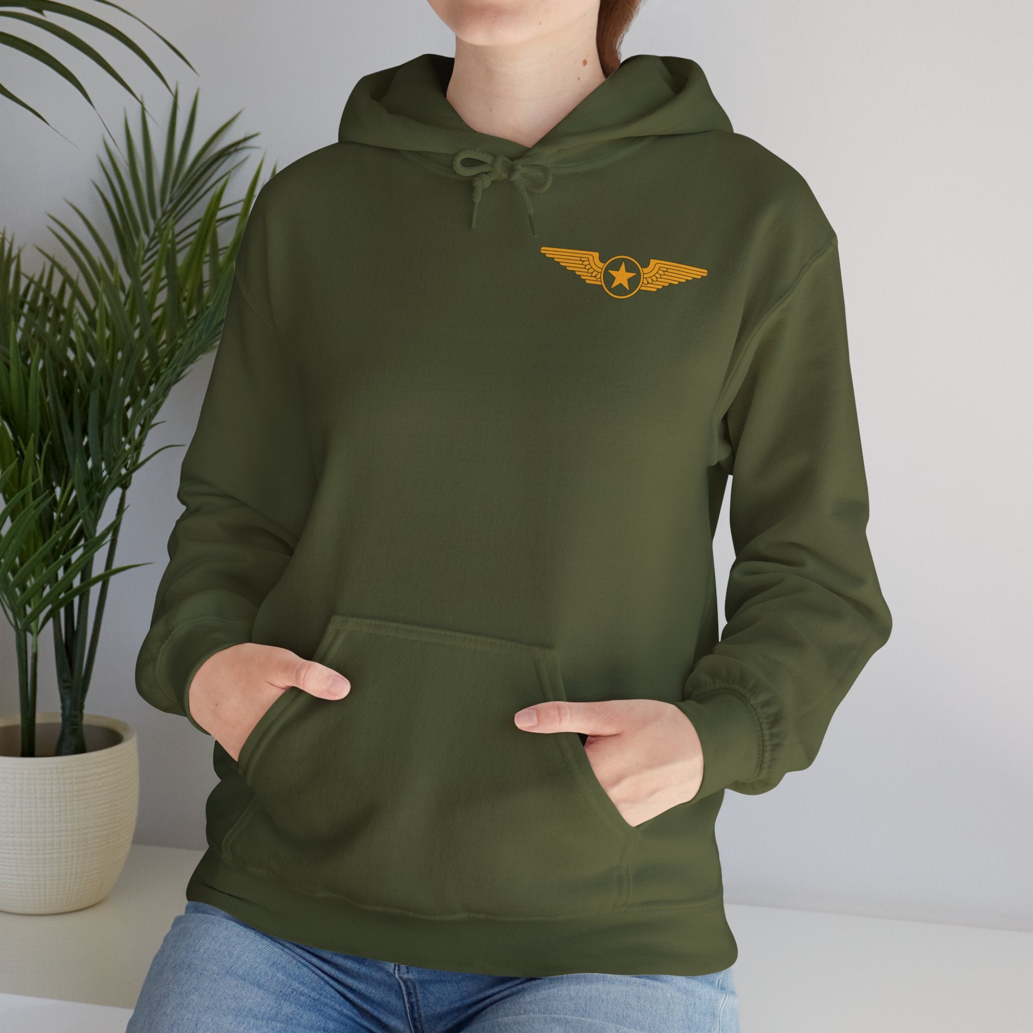 Jet Blast Area Unisex Heavy Blend™ Hooded Sweatshirt