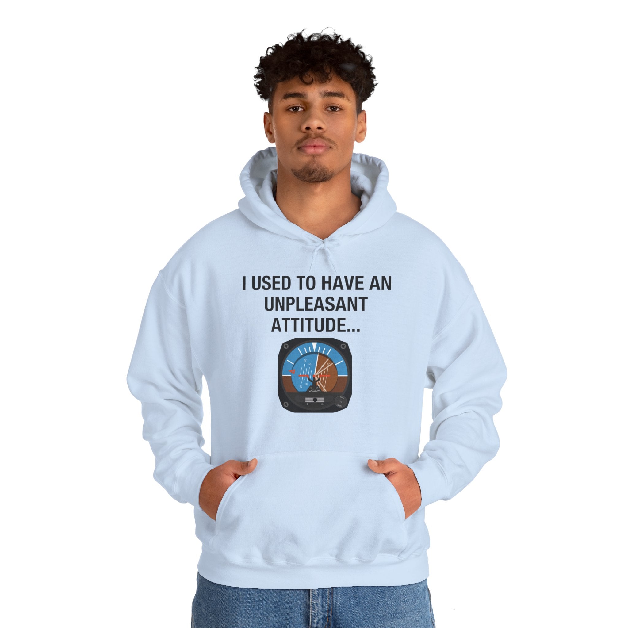 Unpleasant Attitude Unisex Heavy Blend™ Hooded Sweatshirt