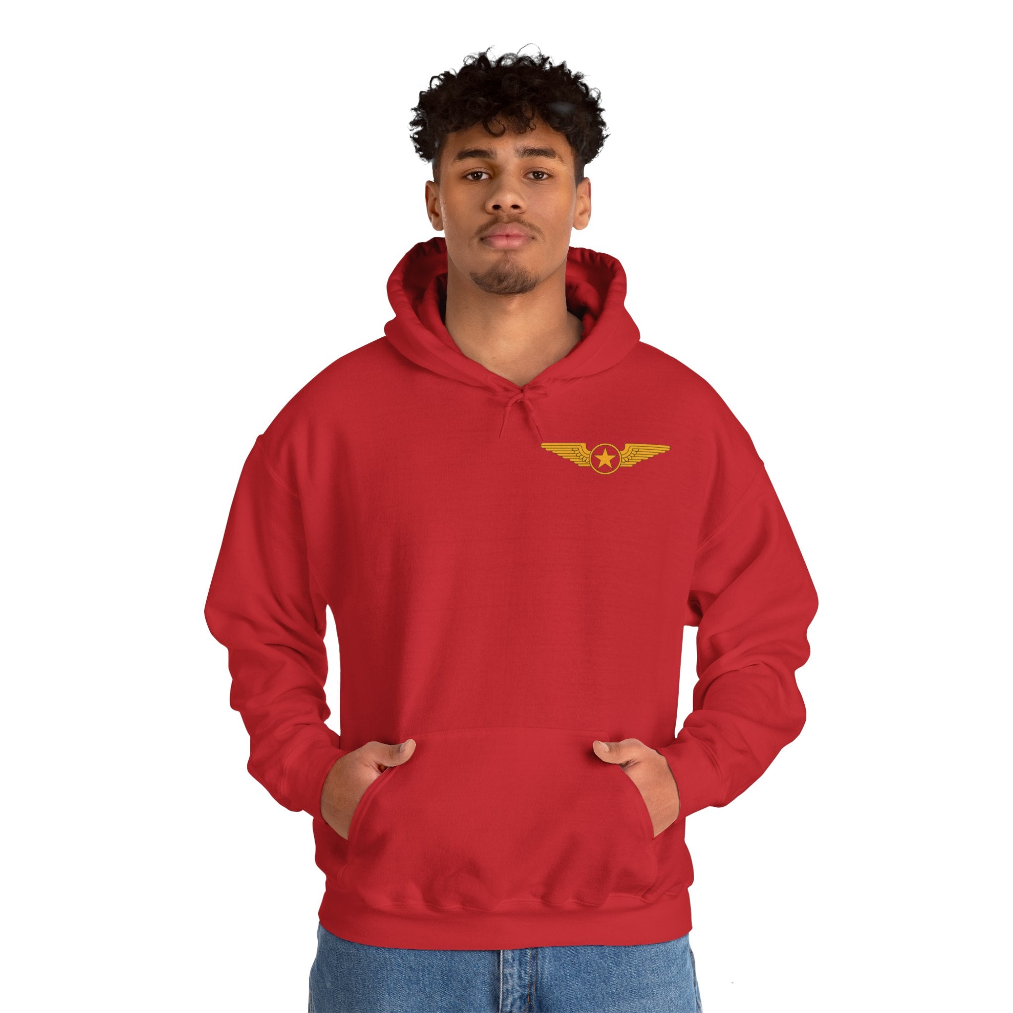 Jet Blast Area Unisex Heavy Blend™ Hooded Sweatshirt