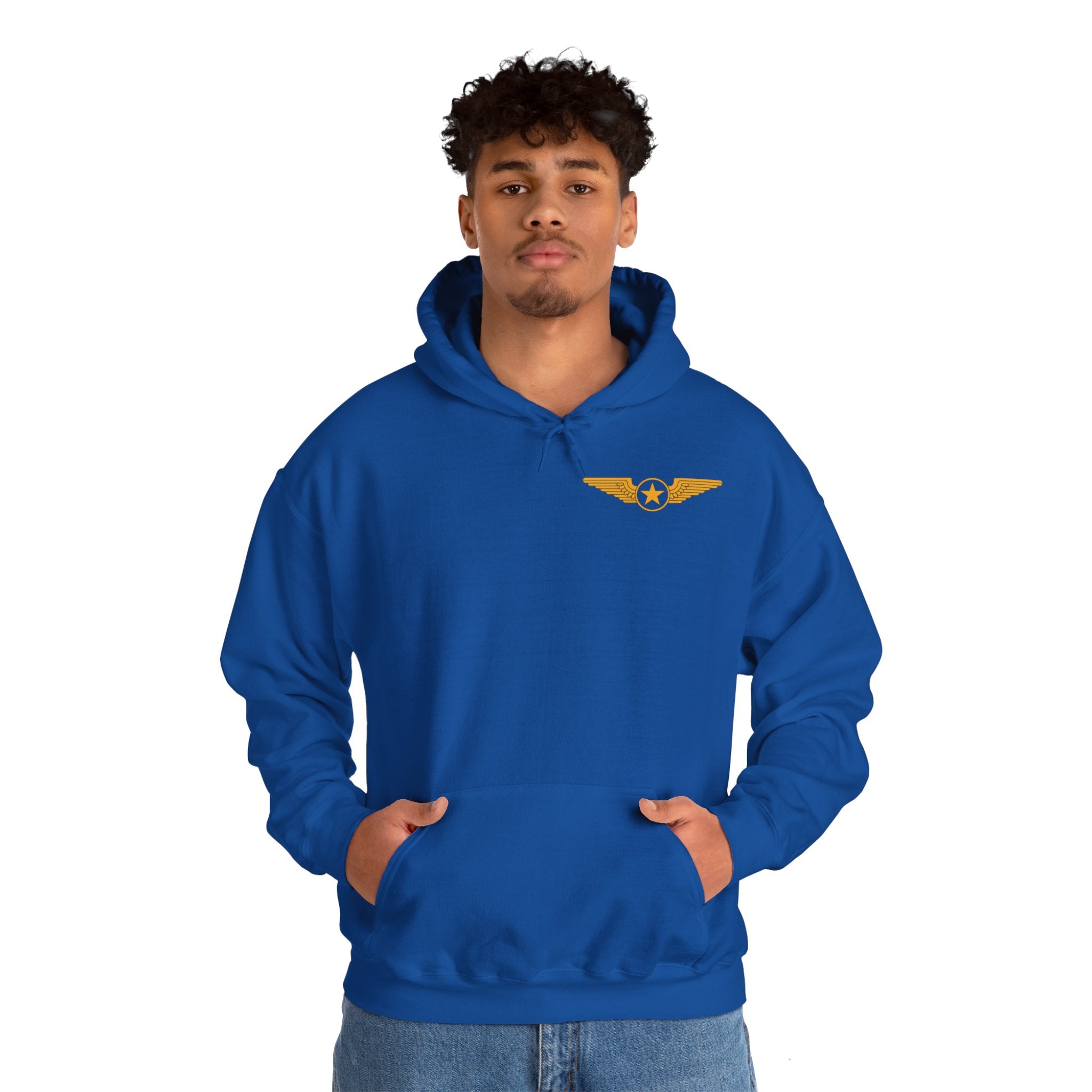 Jet Blast Area Unisex Heavy Blend™ Hooded Sweatshirt