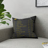 Airport Flip Board Broadcloth Pillow