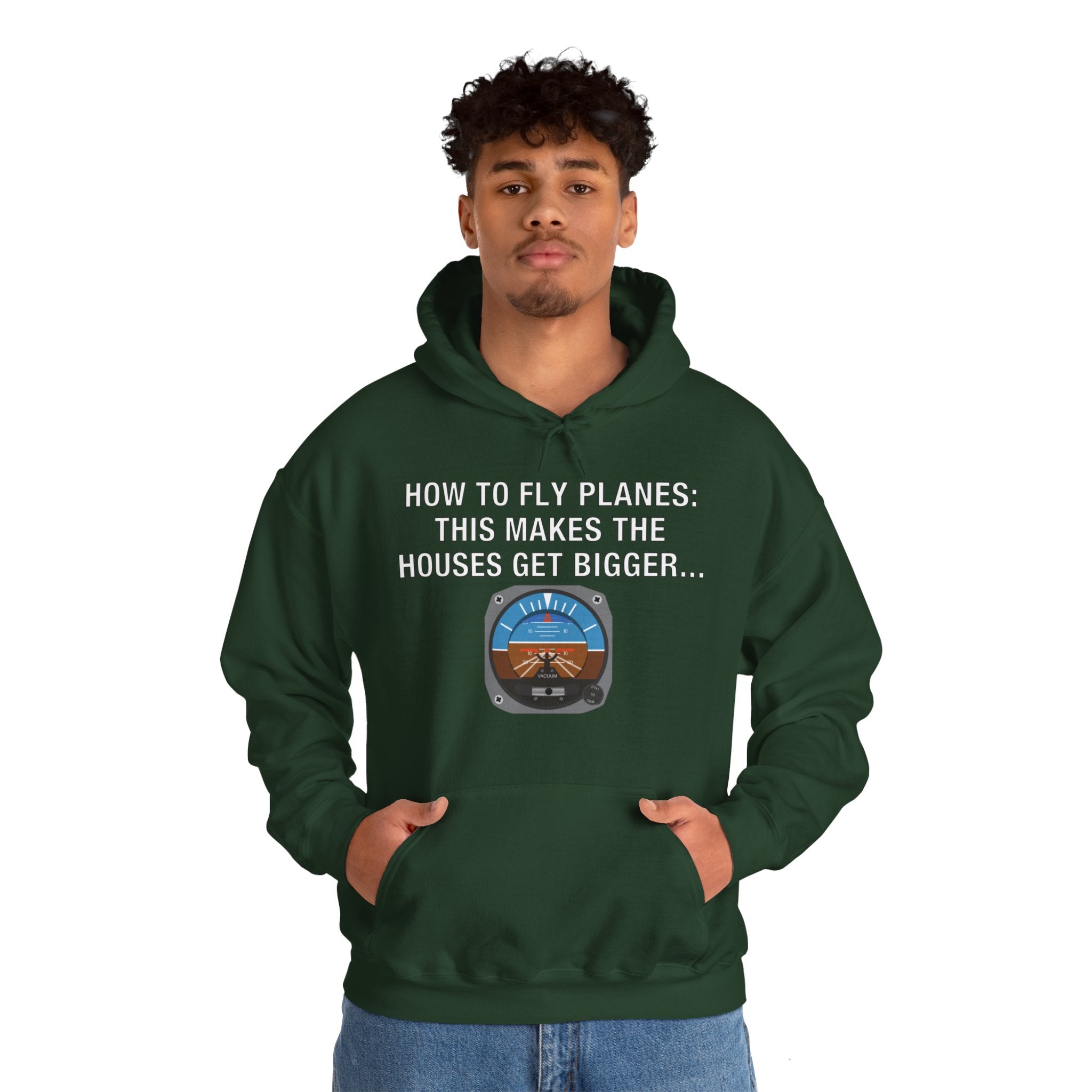 How to Fly Unisex Heavy Blend™ Hooded Sweatshirt