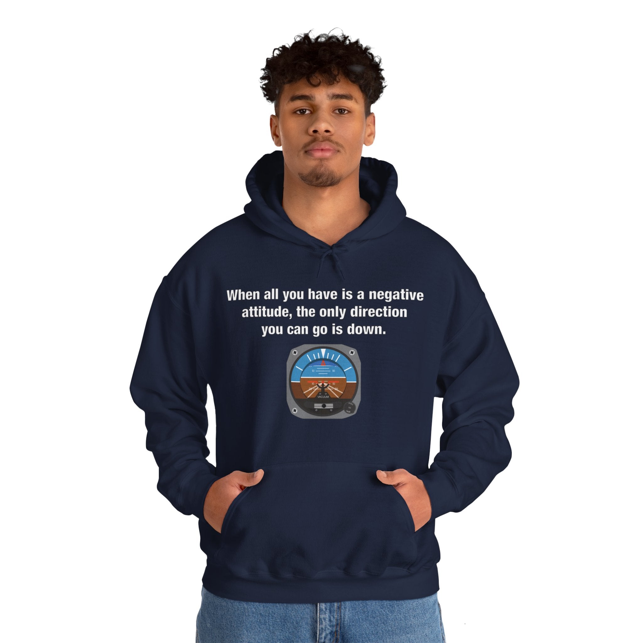 Negative Attitude Unisex Heavy Blend™ Hooded Sweatshirt