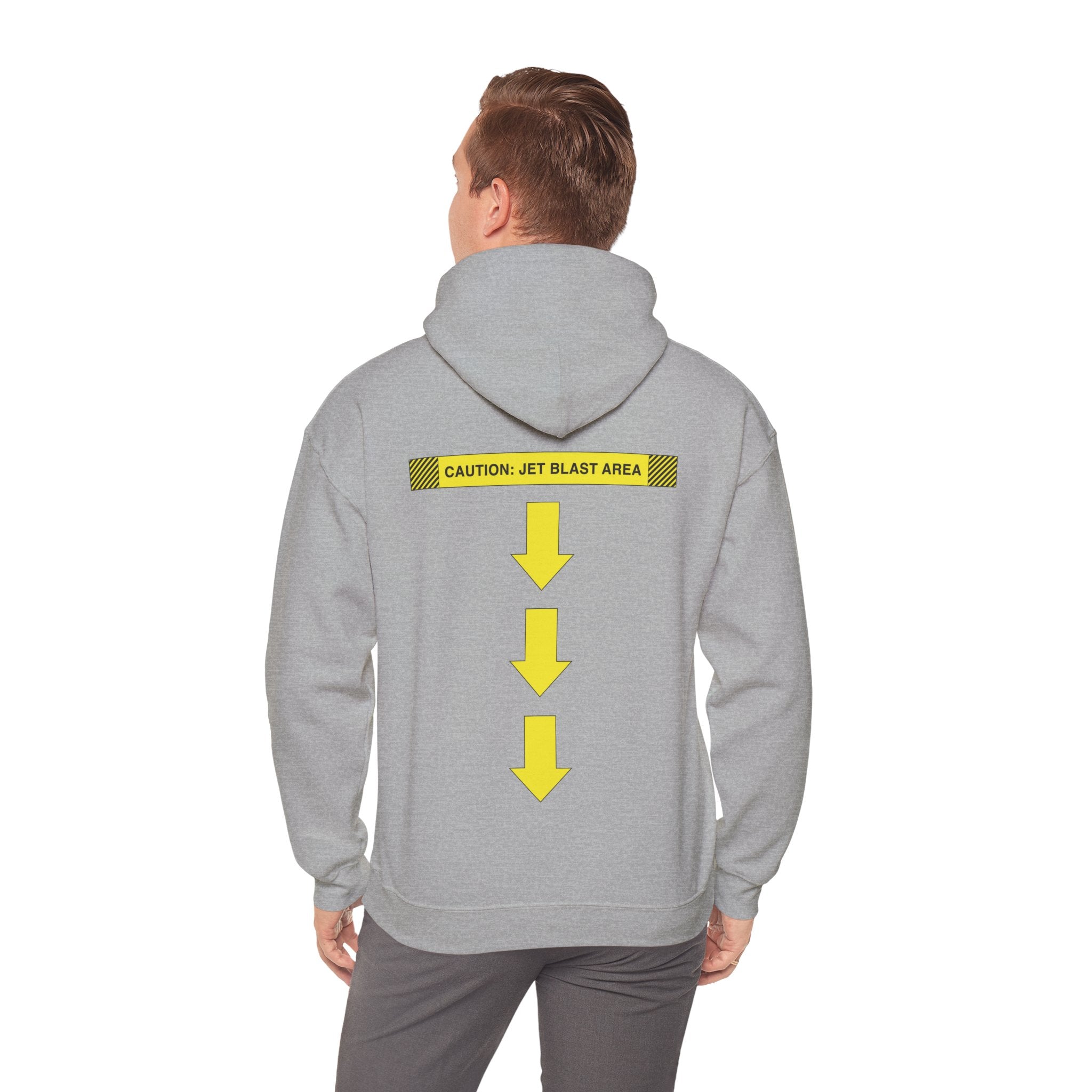 Jet Blast Area Unisex Heavy Blend™ Hooded Sweatshirt