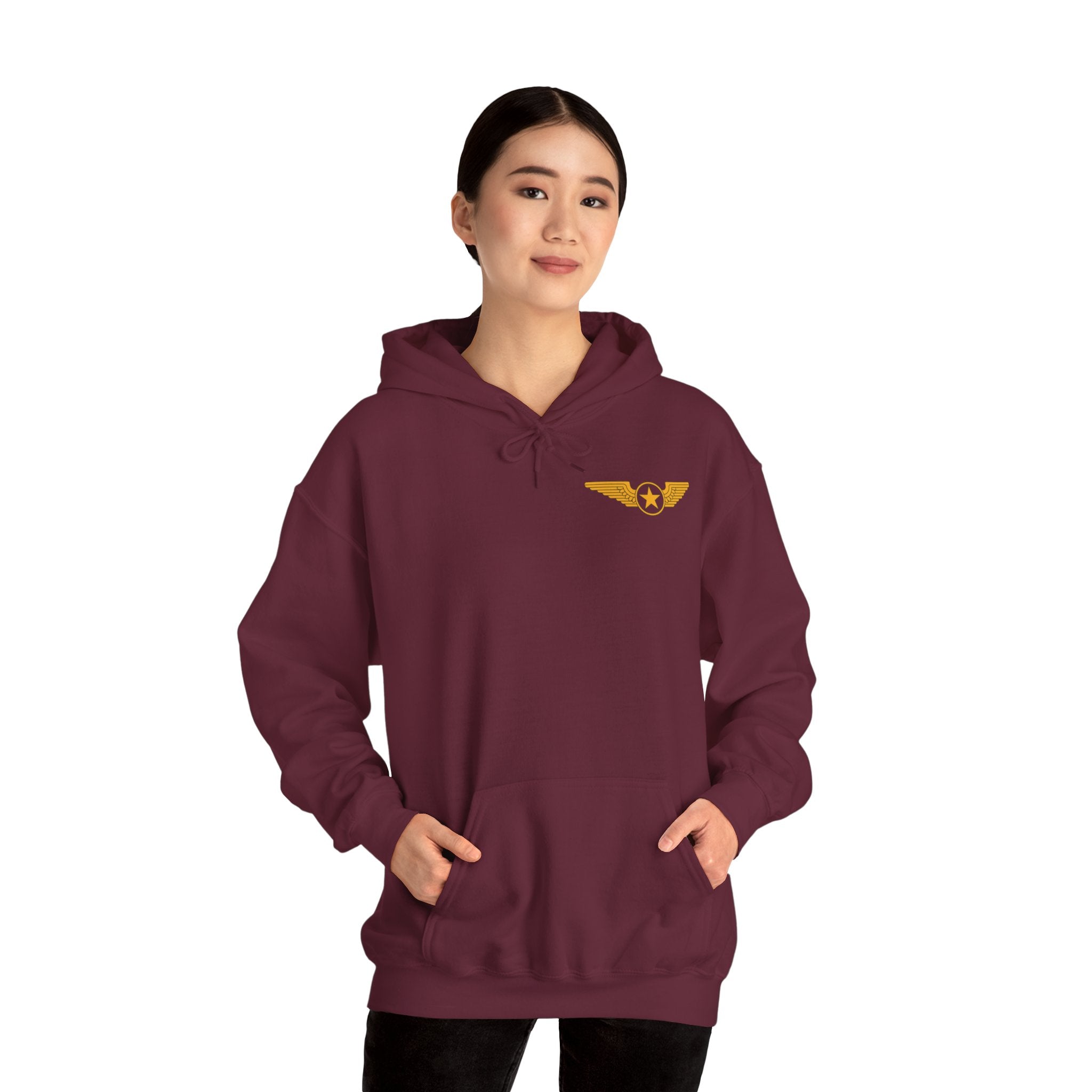 Jet Blast Area Unisex Heavy Blend™ Hooded Sweatshirt